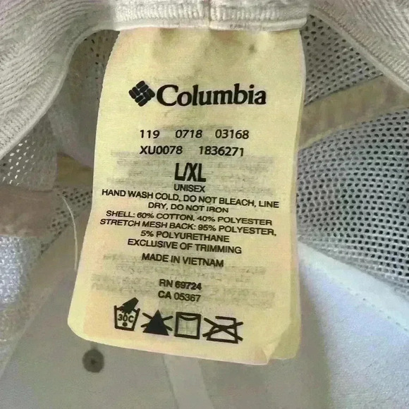 Columbia Vintage Trucker Tan & white  hat
L/XL - Picture 4 of 4